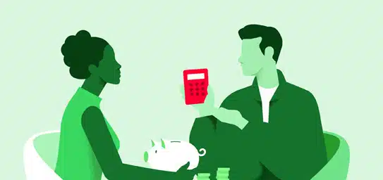 4 formas Mujer creando su presupuesto